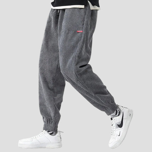 Baggy Corduroy Joggers for Men