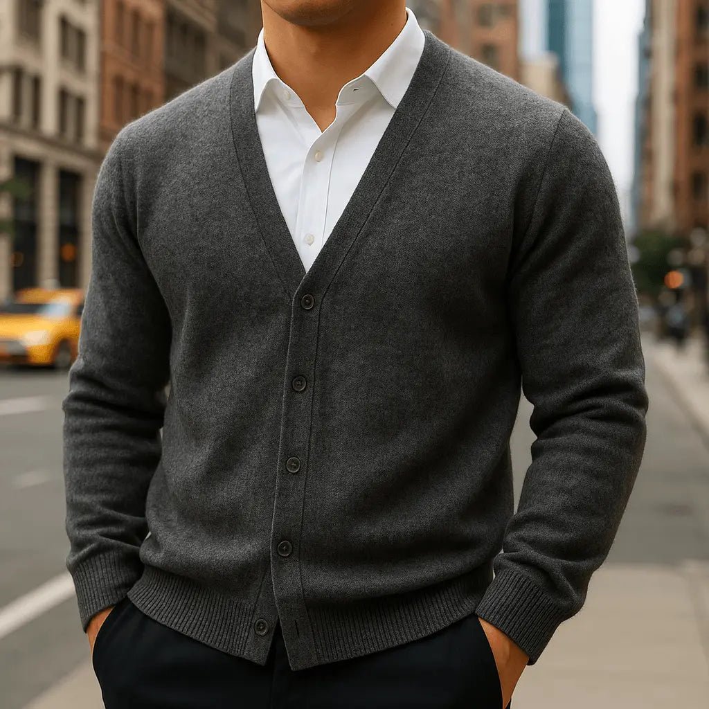 Cashmere Cardigan for Men