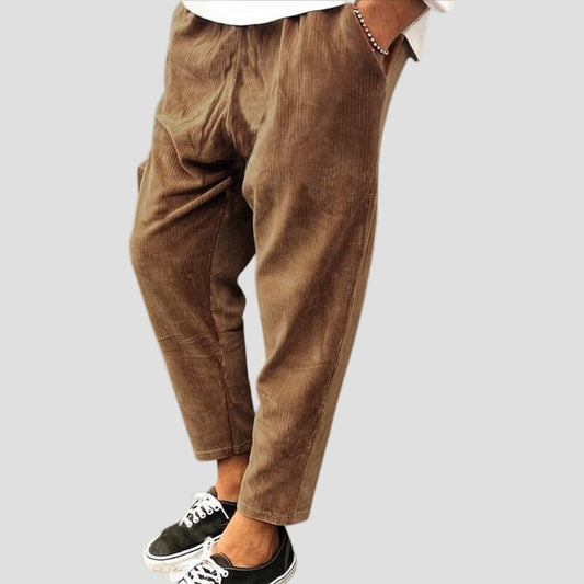 Loose Corduroy Trousers for Casual Wear