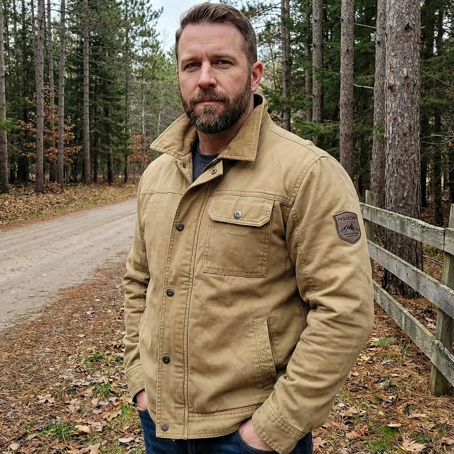 Vintage Casual Men's Field Jacket