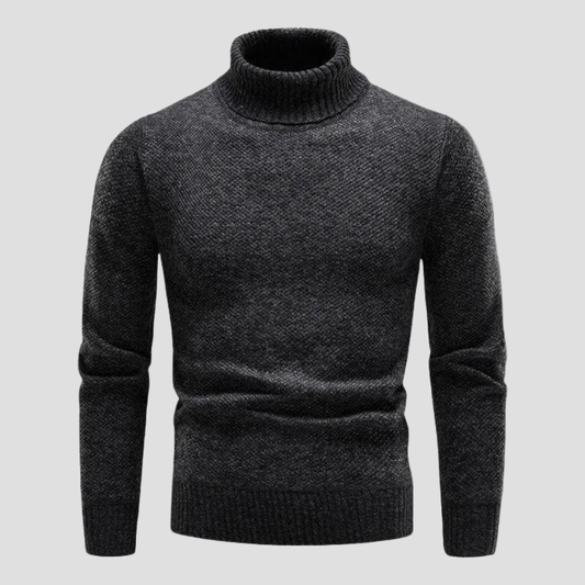 Classic Knitted Turtleneck Sweater