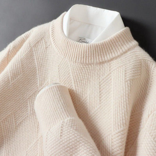 Elegant Men's Sweater in Soft Knit