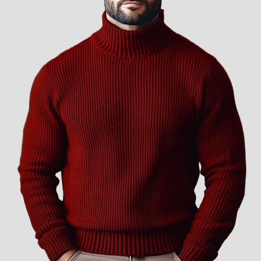 Knitted Turtleneck Sweater