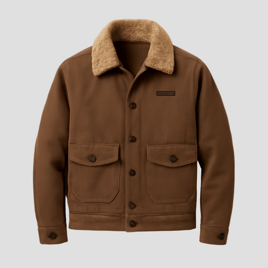 Men's Suede Fleece Jacket