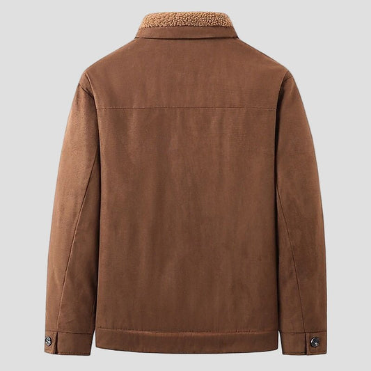 Men's Suede Fleece Jacket