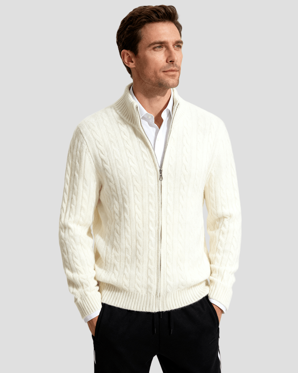 Soft Cashmere Cardigan for Men