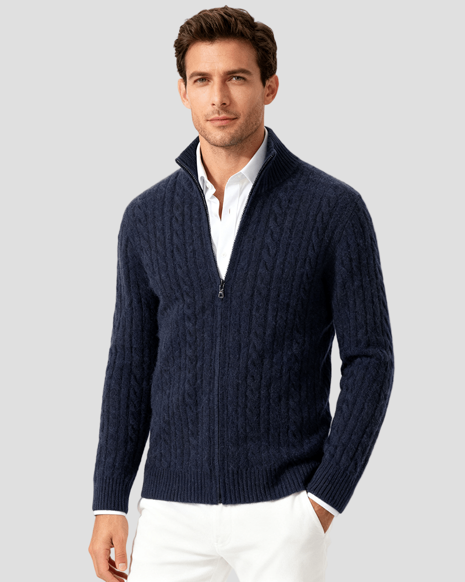 Soft Cashmere Cardigan for Men