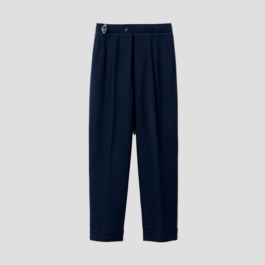 Tailored Men's Pleated Trousers